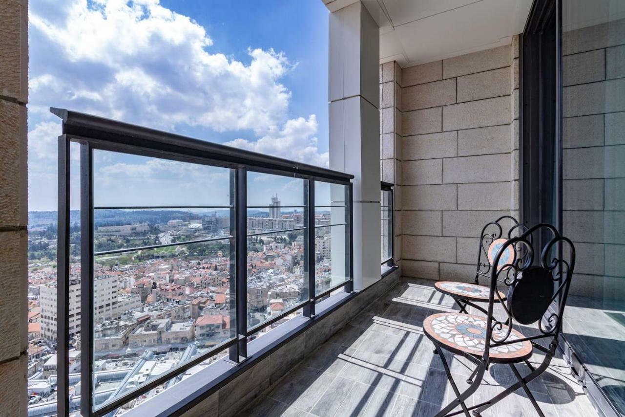 Magical 3Br/Parking With Amazing View, City Center 耶路撒冷 外观 照片