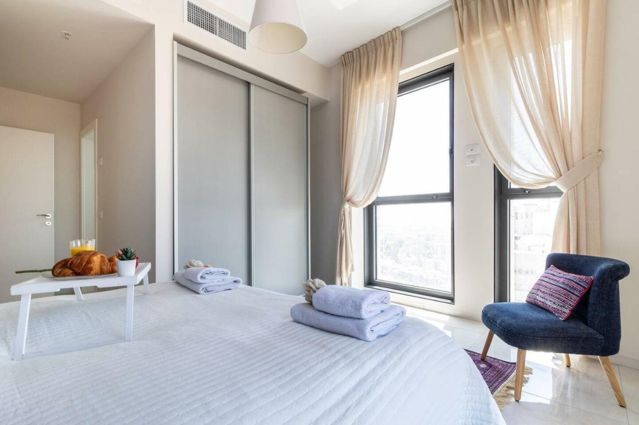 Magical 3Br/Parking With Amazing View, City Center 耶路撒冷 外观 照片